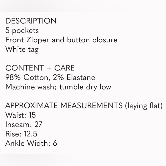 NWOT Levi's High Waisted Mom Jeans Corduroy - Burnt Orange Rust Color size 29 - Picture 10 of 10